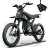 2026 Ridingtimes GT73 - Vélo électrique - Moteur 2000W - Batterie 48V 36.4Ah 60km/h - Autonomie 250km - Freins hydrauliques - NFC