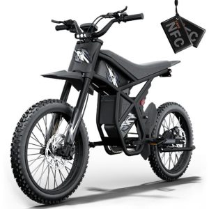 2026 Ridingtimes GT73 - Vélo électrique - Moteur 2000W - Batterie 48V 36.4Ah 60km/h - Autonomie 250km - Freins hydrauliques - NFC