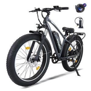 AVDLEU Vélo Électrique A35, E-bike Tout Terrain 26" *4.0, 250W - 25km/h, 15.6Ah 60-120km (Mode ASSIST), SHIMANO 7-Speed