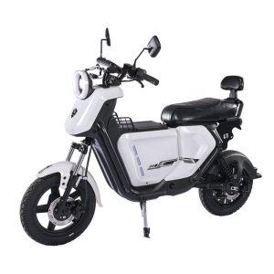 BEZIOR XIAONIU Moto électrique 1500W Camion Vélo, Blanc