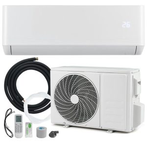 Climatiseur Split 12000 BTU - GOPLUS - Climatiseur Réversible - 7 Modes - Chauffage - Tech.Inverter - Énergétique A++