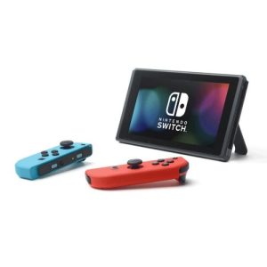 Console switch • bleu néon & rouge néon
