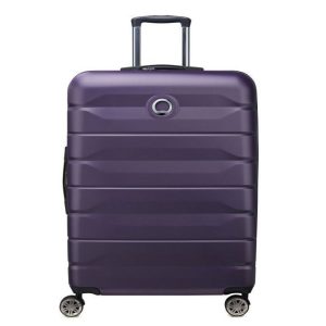 Valise soute Delsey Air Armour L Extensible 77cm Violet foncé