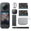 Insta360 X5 Bundle Edition - Caméra de sport 360° - 8K - WiFi et Bluetooth - FlowState - Etanche - 185mn d'autonomie
