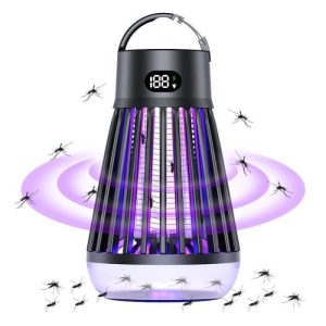 Lampe Anti Moustique 2000V,multifonctionnel 2-en-1 lampe...
