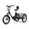 ONESPORT-OT30 pro Vélo à assistance électrique, 48 V 18 Ah, en alliage d'aluminium, avec espace de rangement
